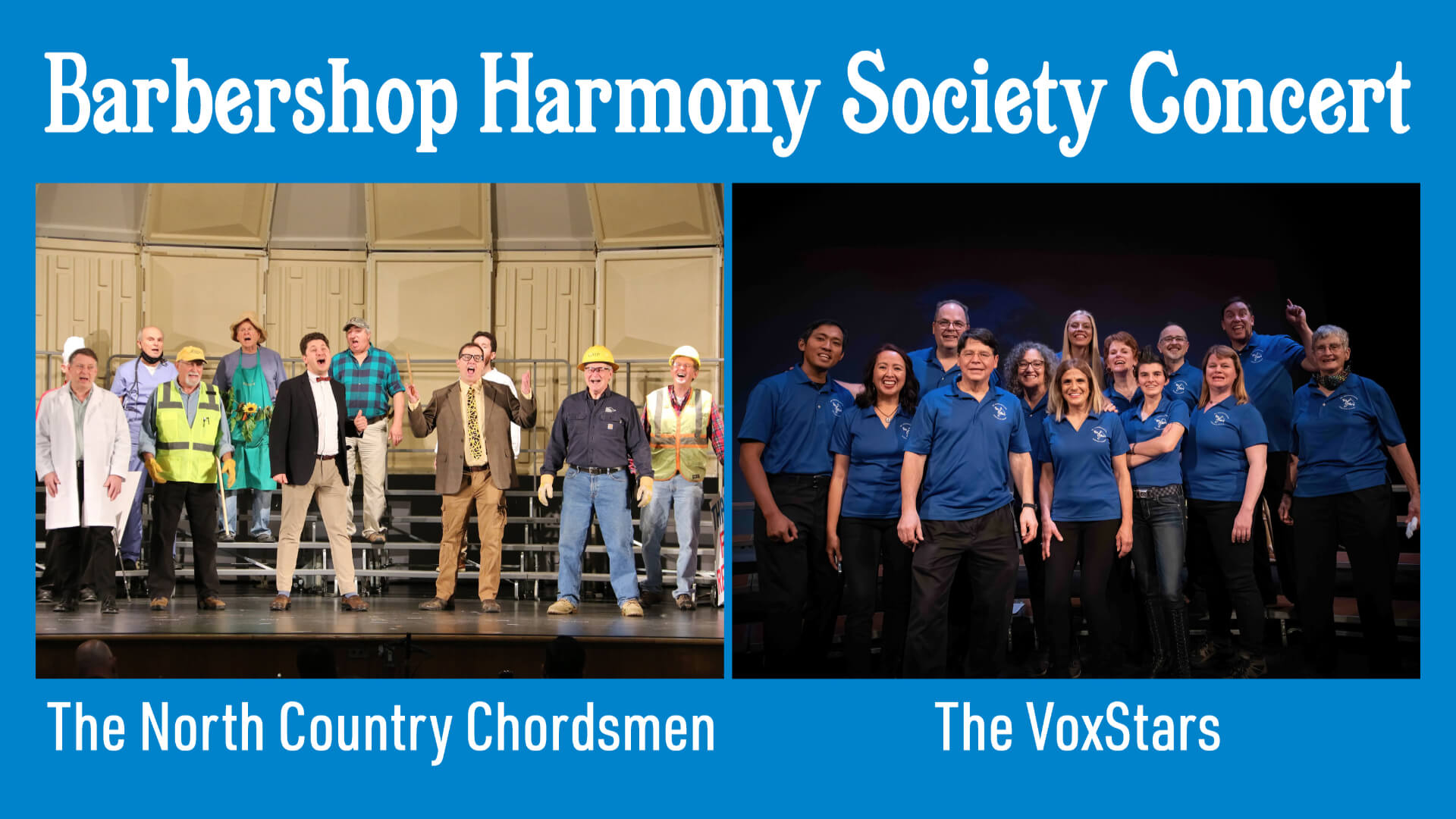 Barbershop Harmony Society Concert